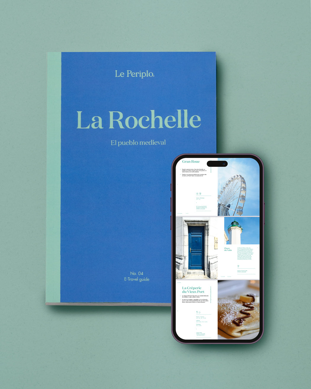 Guía de viaje La Rochelle impresa, Francia, Aquitania, Le Periplo, recomendaciones de La Rochelle, île de Ré, Costa Atlántica